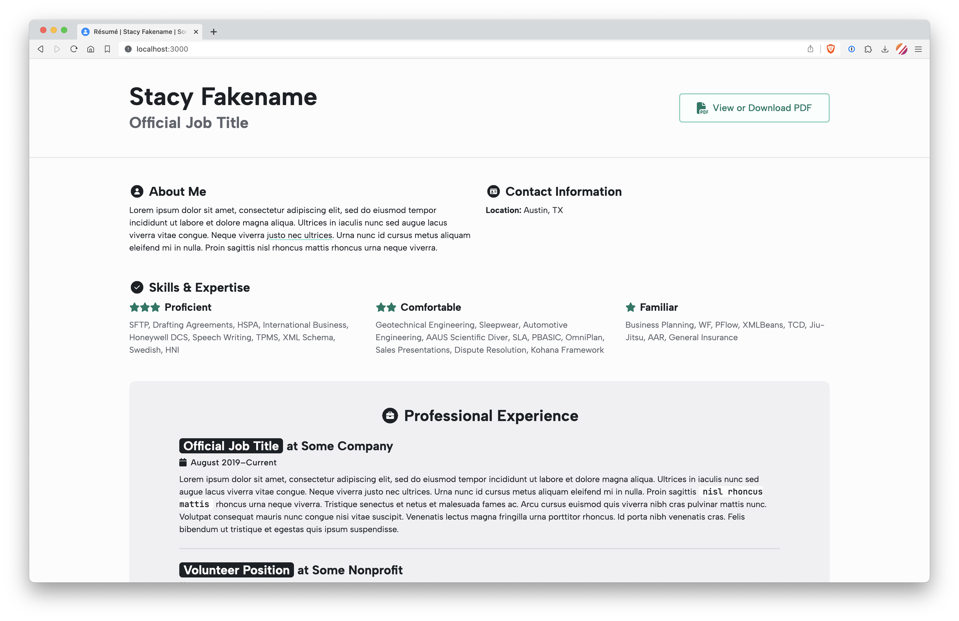 Münzakzent -Lichtmodus