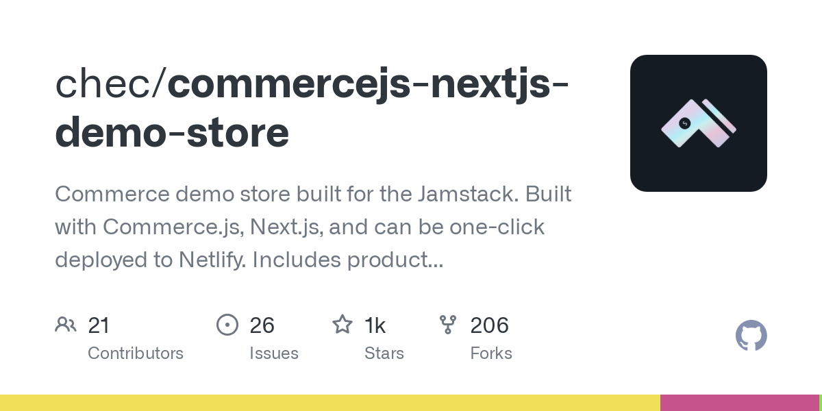 commercejs nextjs demo store