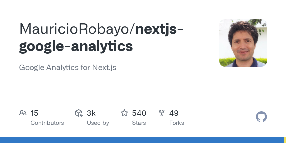 nextjs google analytics