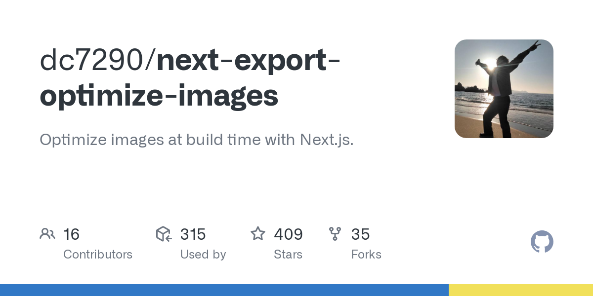next export optimize images
