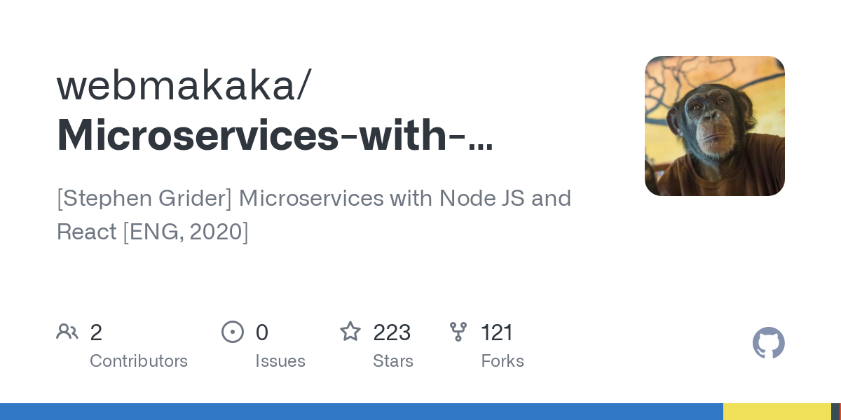 Microservices with Node JS and React