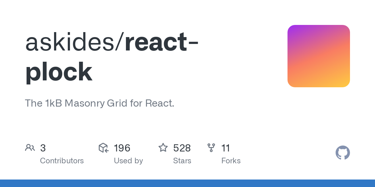 react plock
