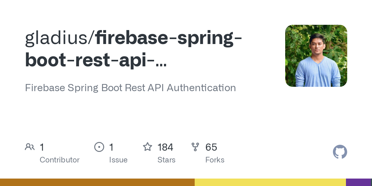 firebase spring boot rest api authentication