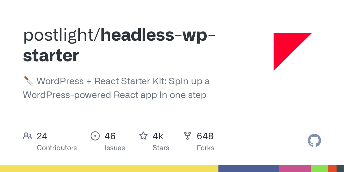 headless wp starter