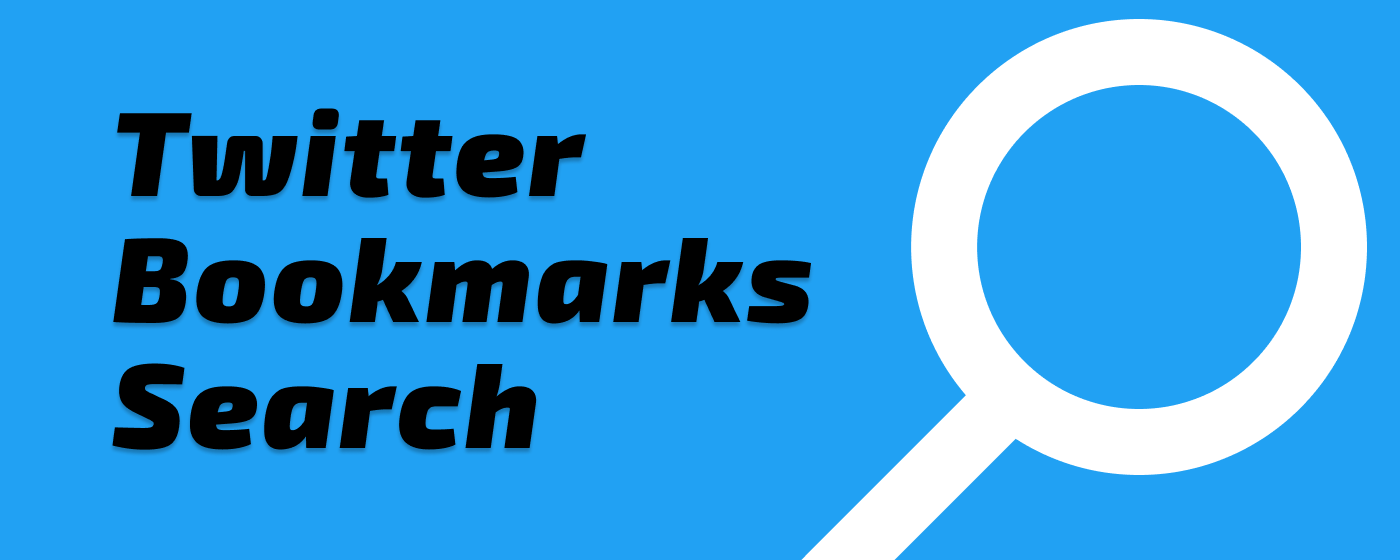 Twitter -Lesezeichen suchen Logo