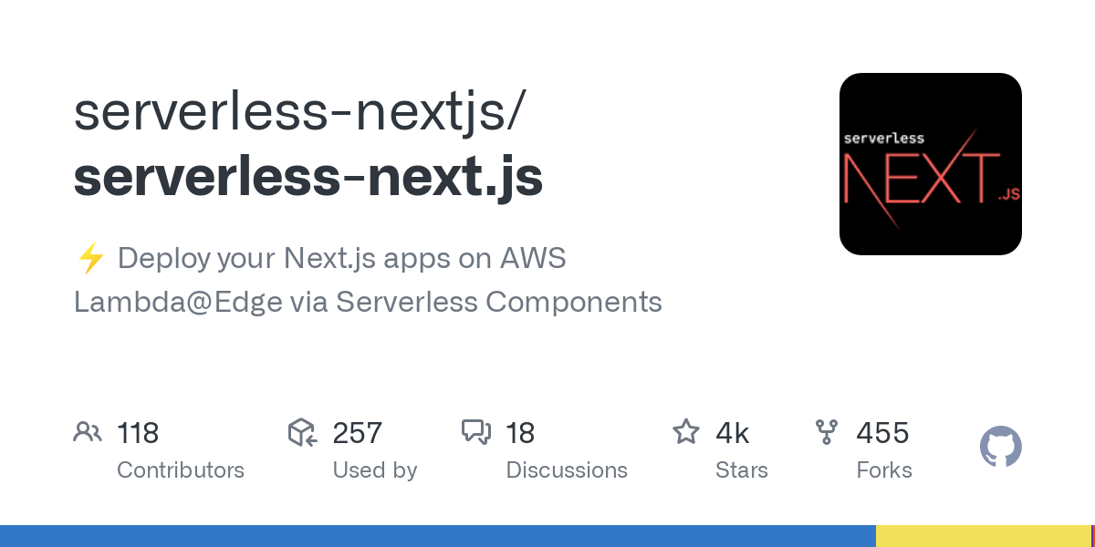 serverless next.js