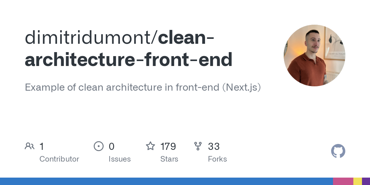 clean architecture front end