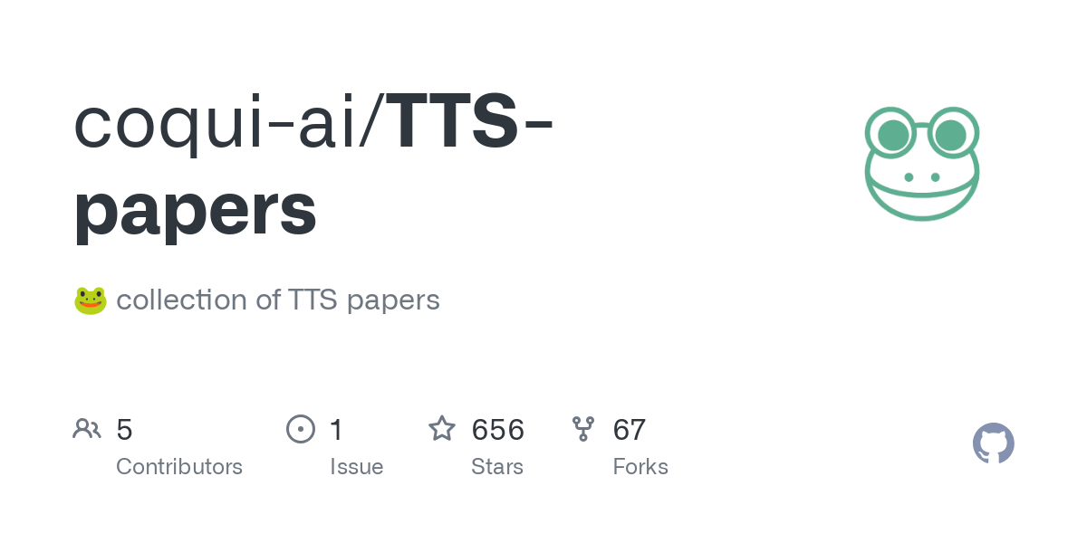 TTS papers