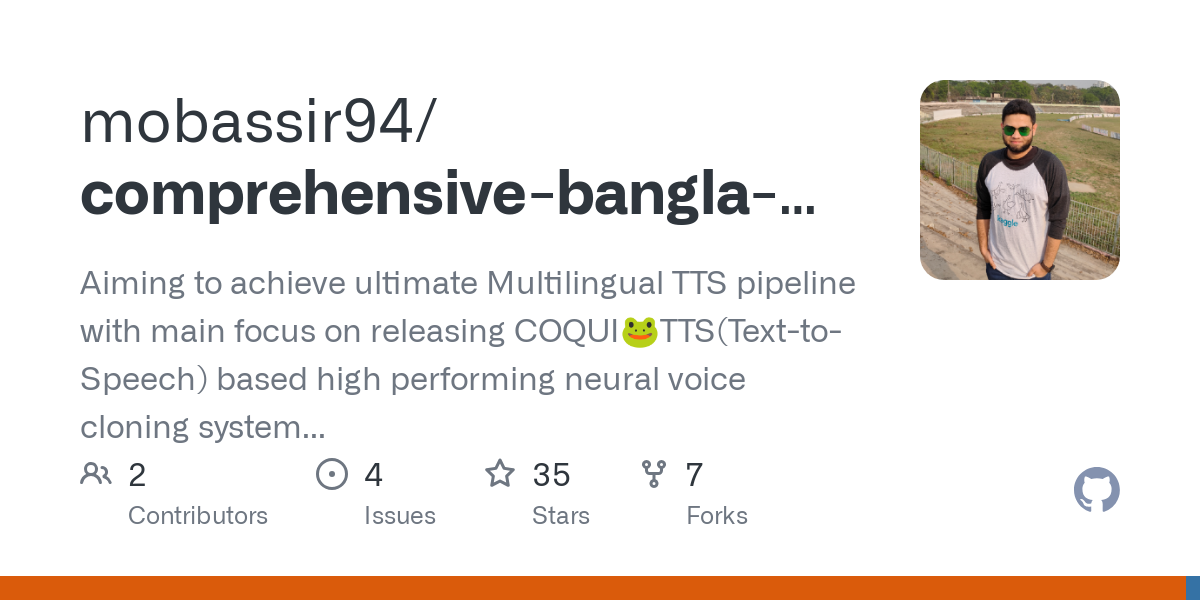 comprehensive bangla tts