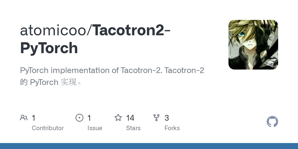 Tacotron2 PyTorch