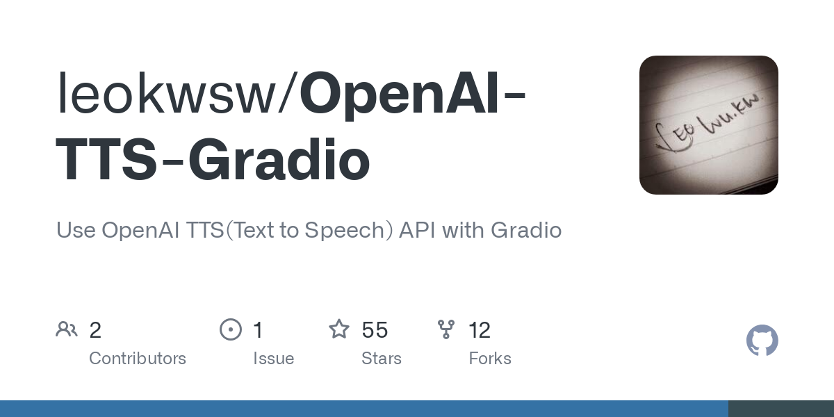 OpenAI TTS Gradio