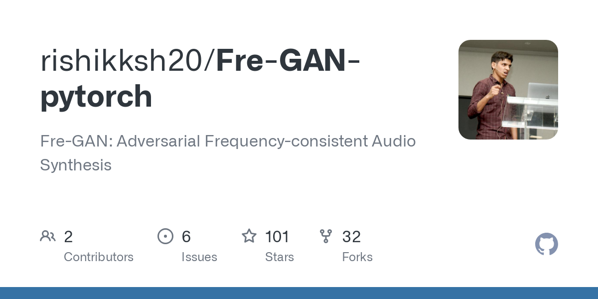 Fre GAN pytorch