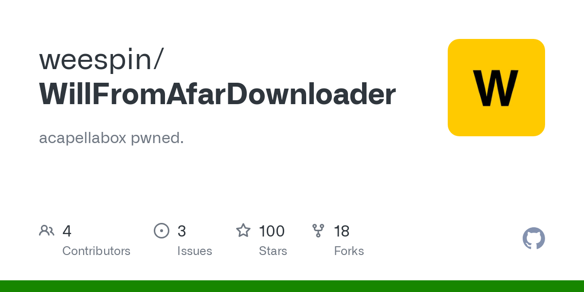 WillFromAfarDownloader