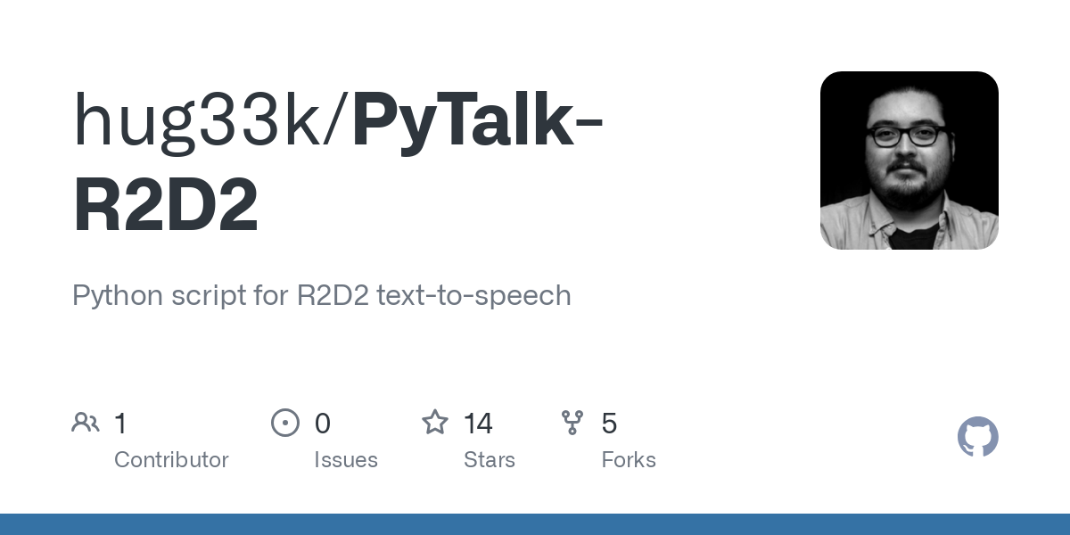 PyTalk R2D2
