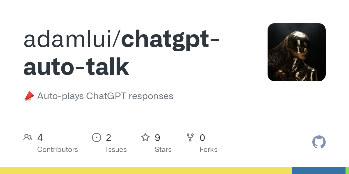 chatgpt auto talk