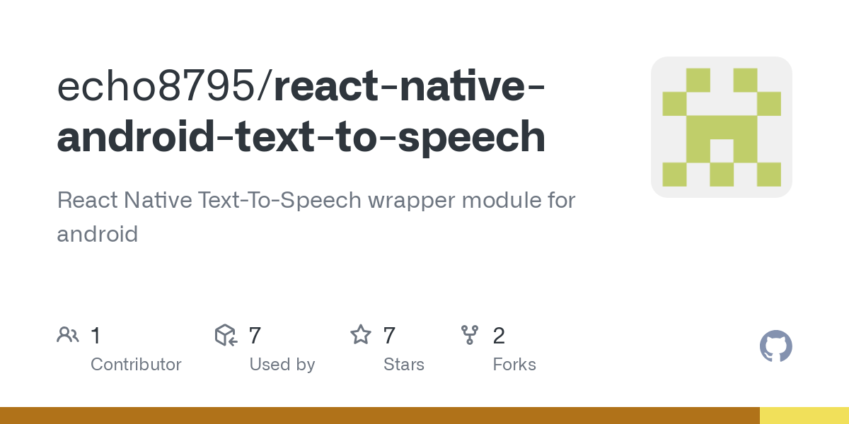 react native android text to speech