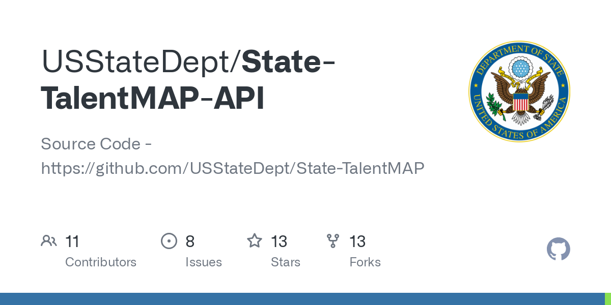 State TalentMAP API