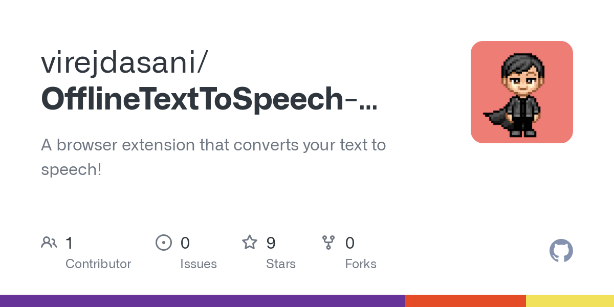 OfflineTextToSpeech Extension