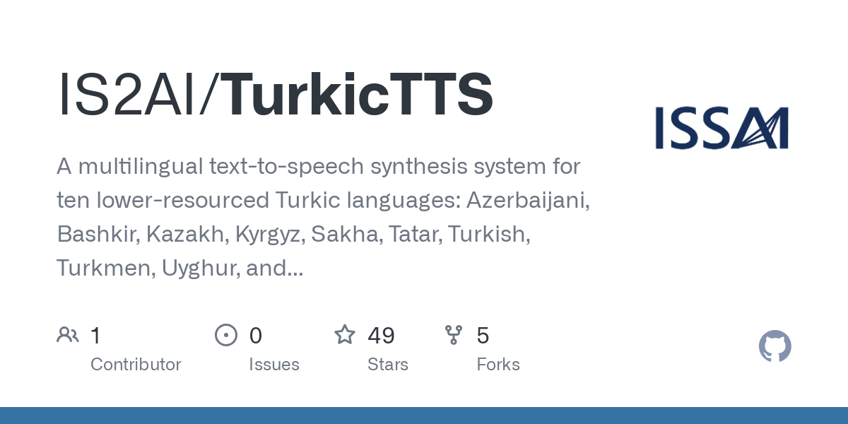 TurkicTTS