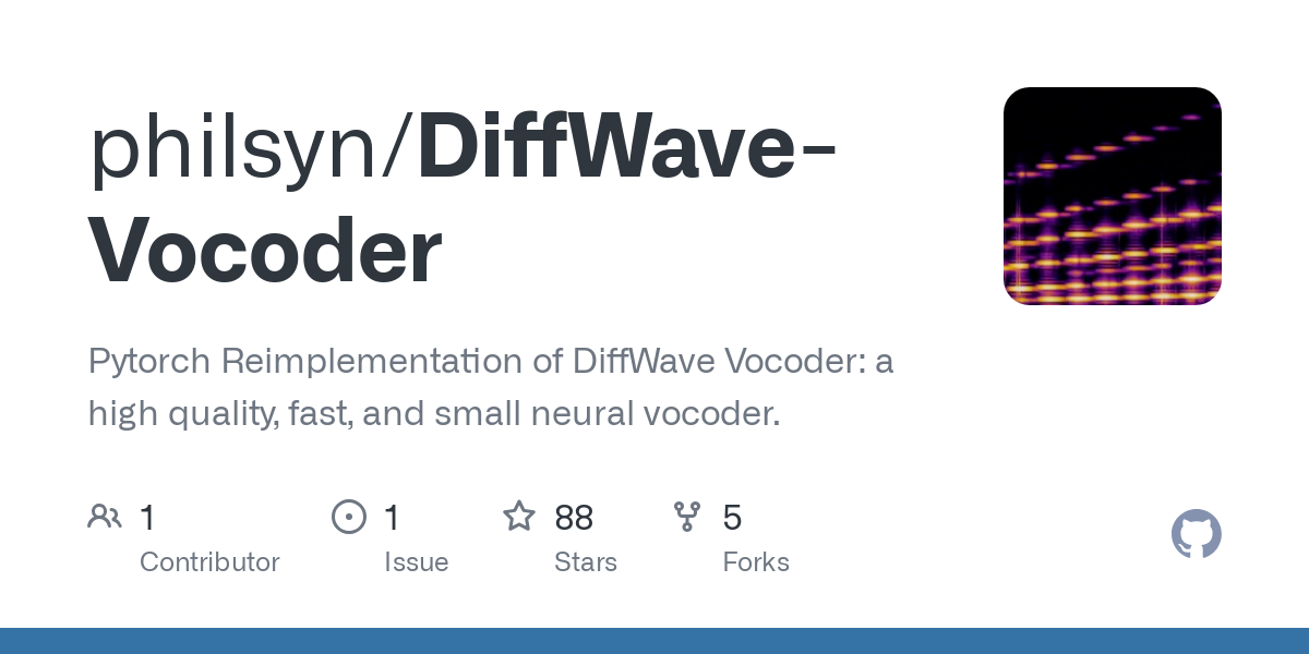DiffWave Vocoder