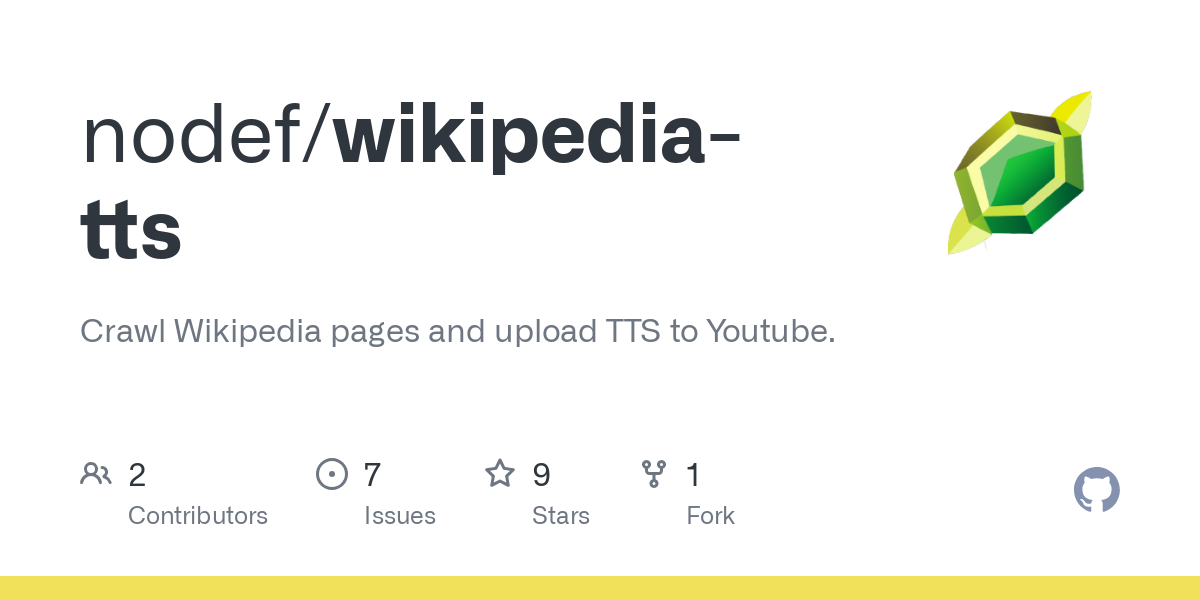 wikipedia tts