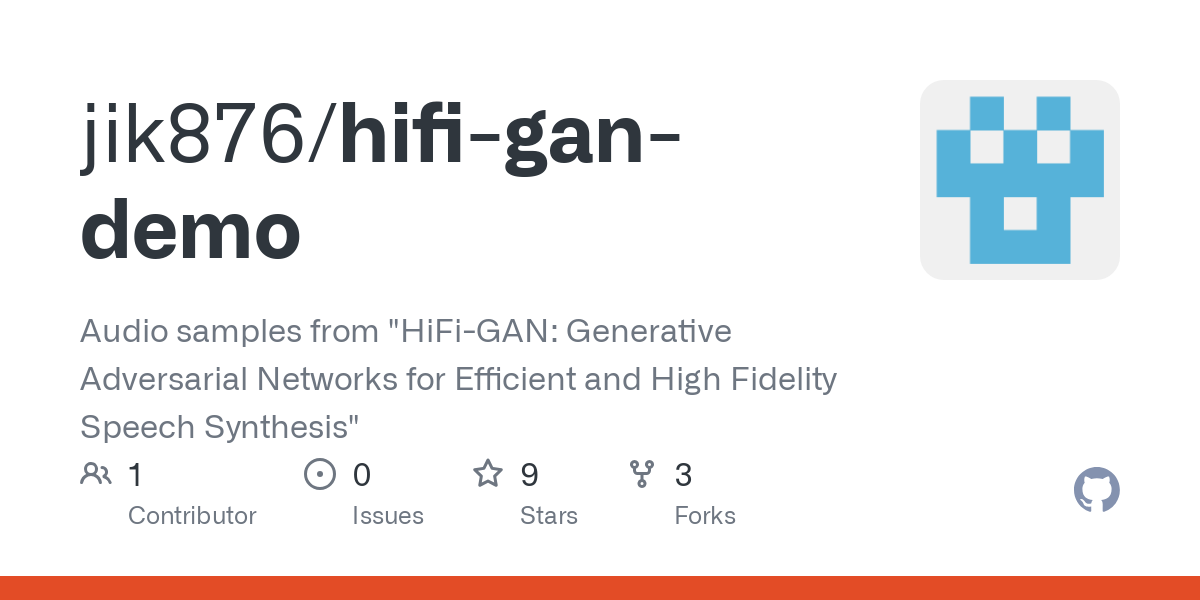 hifi gan demo
