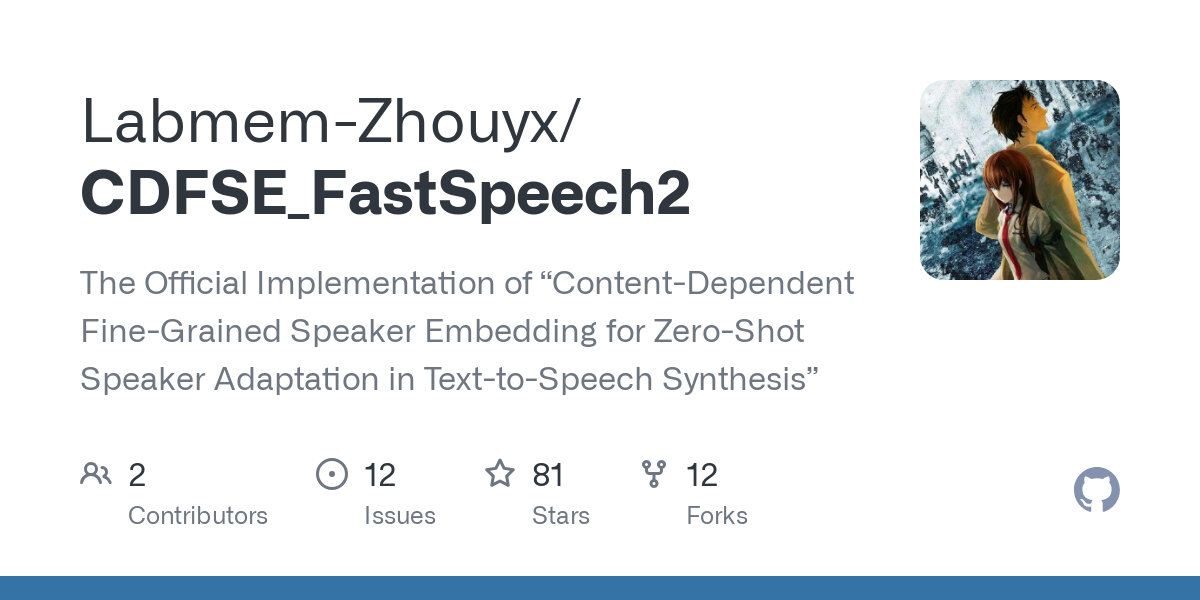 CDFSE_FastSpeech2