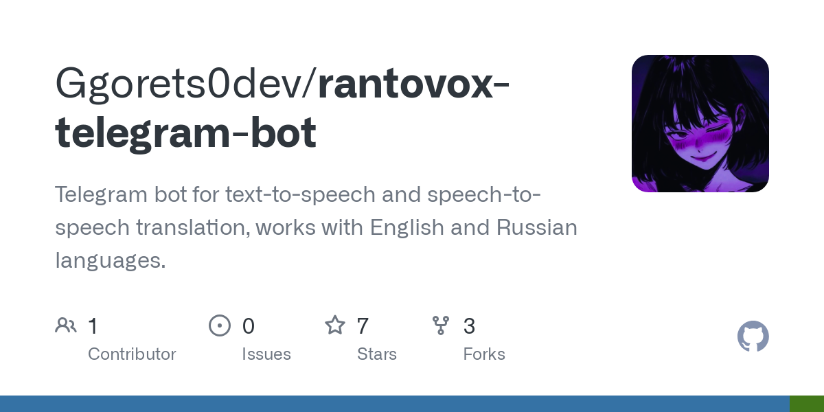 rantovox telegram bot