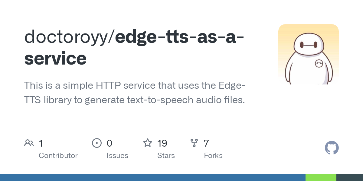edge tts as a service