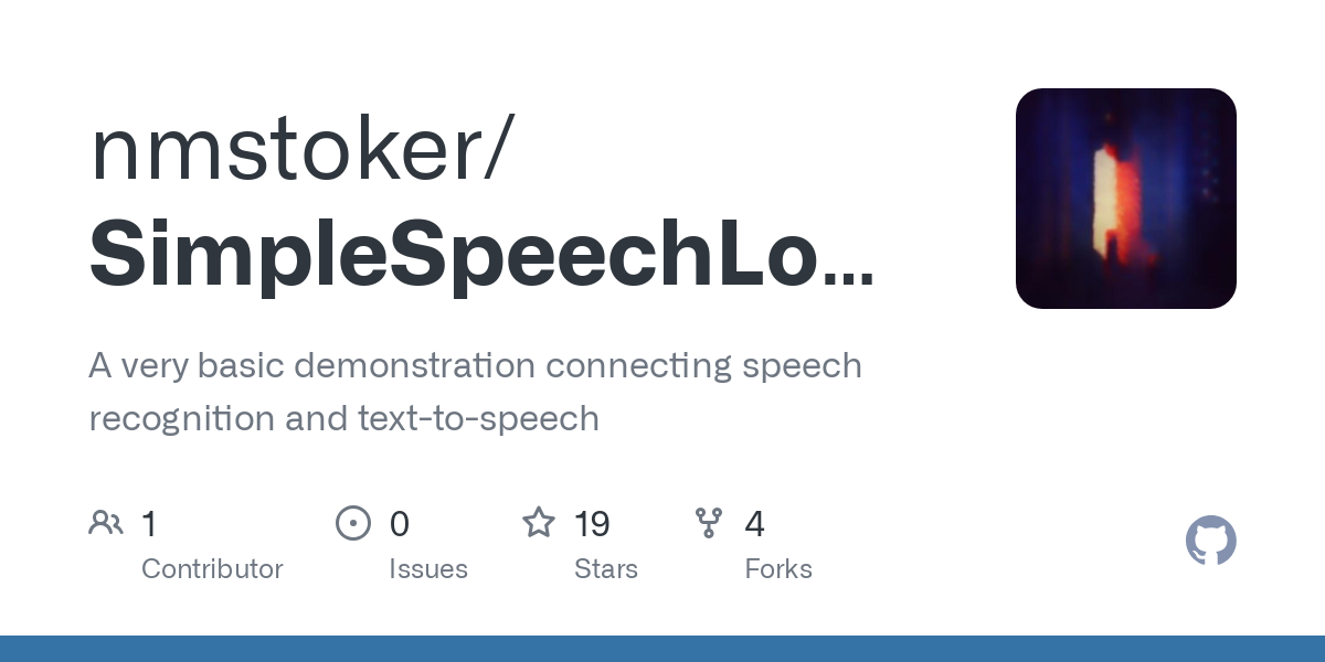 SimpleSpeechLoop