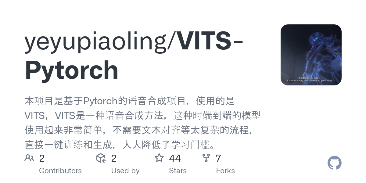 VITS Pytorch