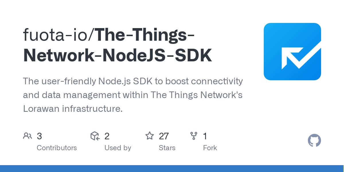 The Things Network NodeJS SDK