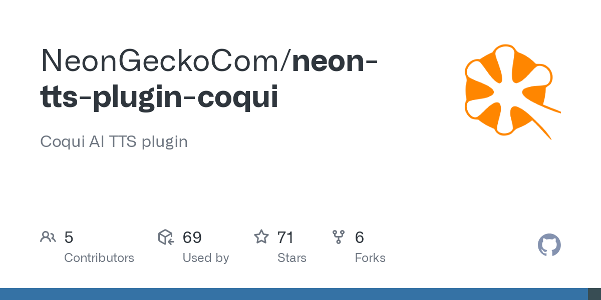 neon tts plugin coqui