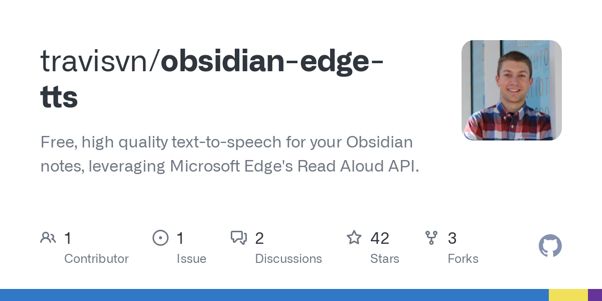 obsidian edge tts