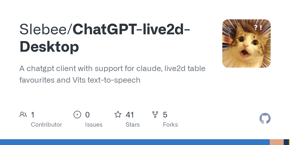 ChatGPT live2d Desktop