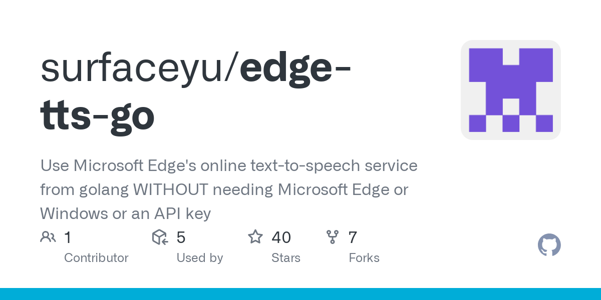 edge tts go