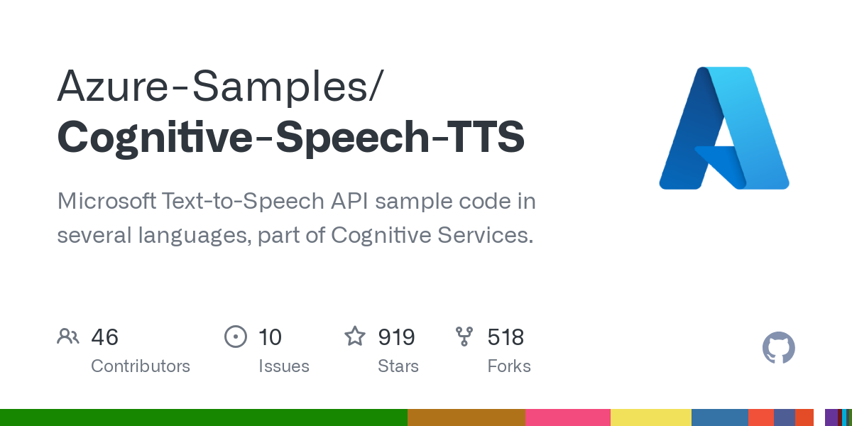 Cognitive Speech TTS