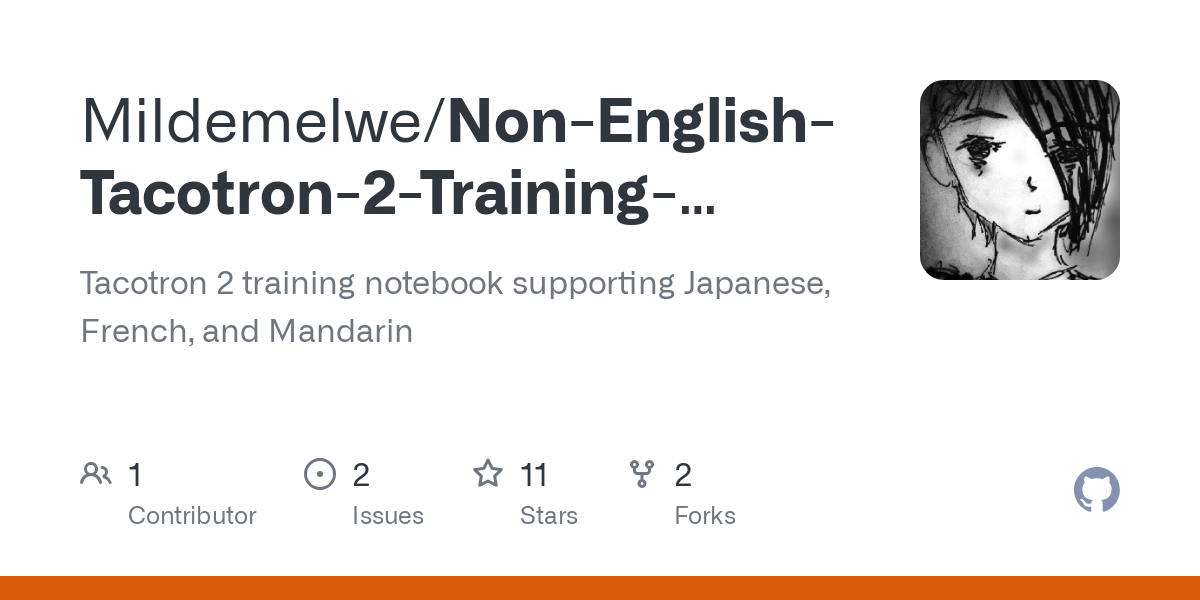 Non English Tacotron 2 Training Notebook