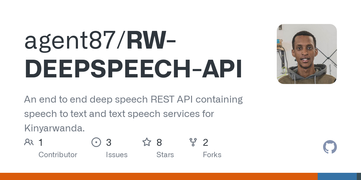RW DEEPSPEECH API
