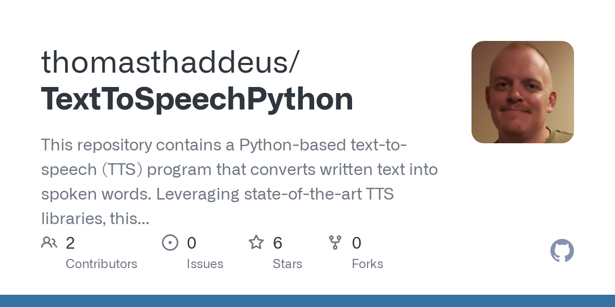TextToSpeechPython