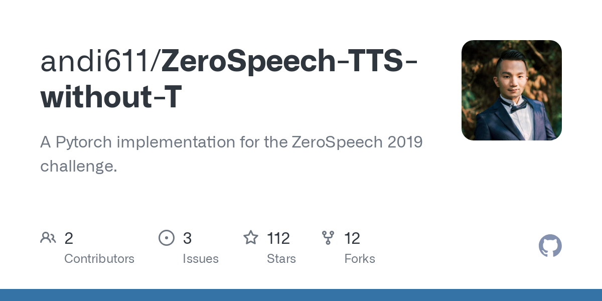 ZeroSpeech TTS without T