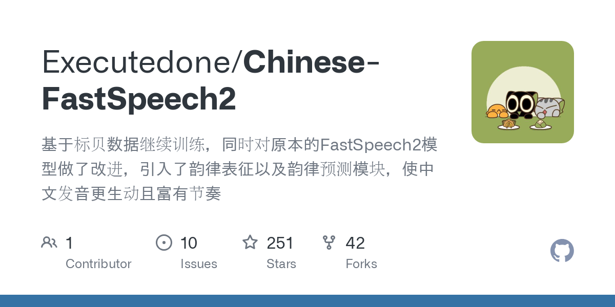 Chinese FastSpeech2