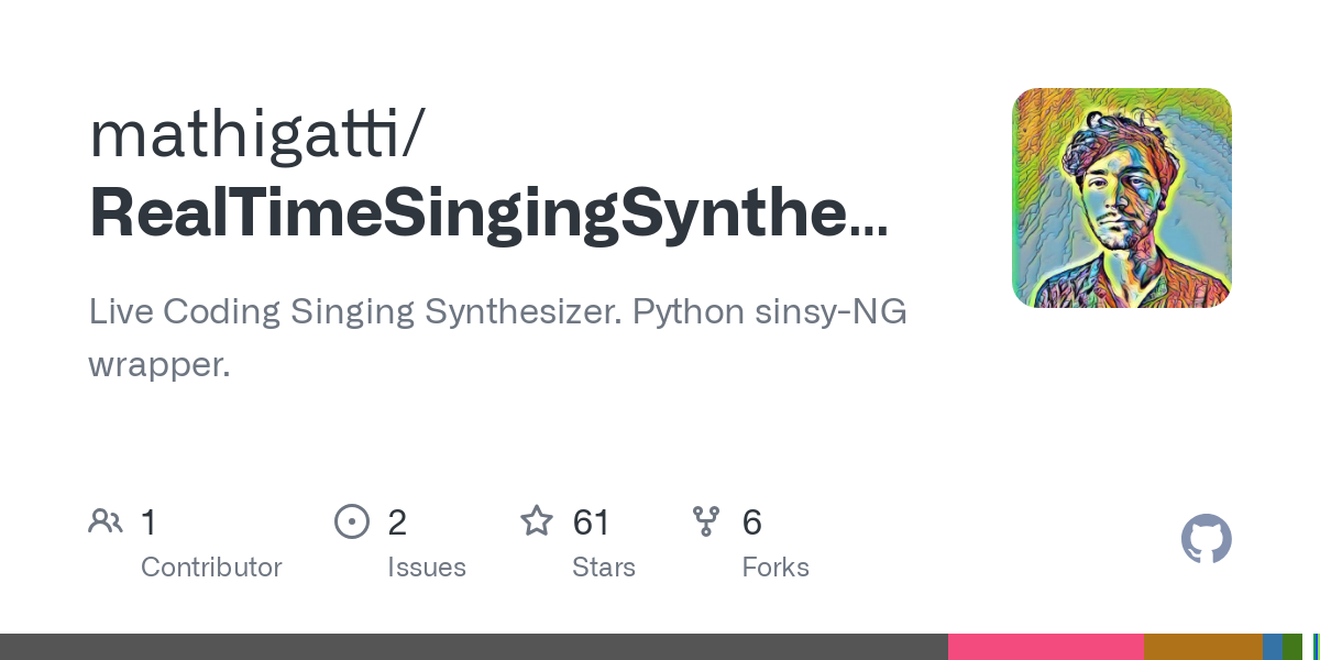 RealTimeSingingSynthesizer