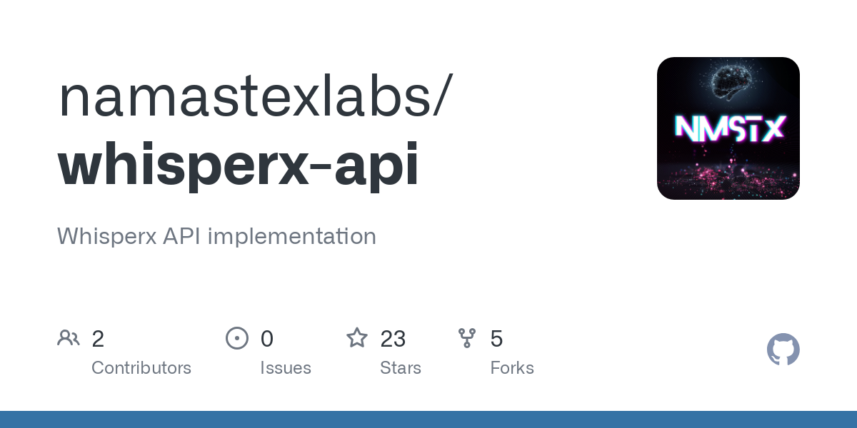 whisperx api