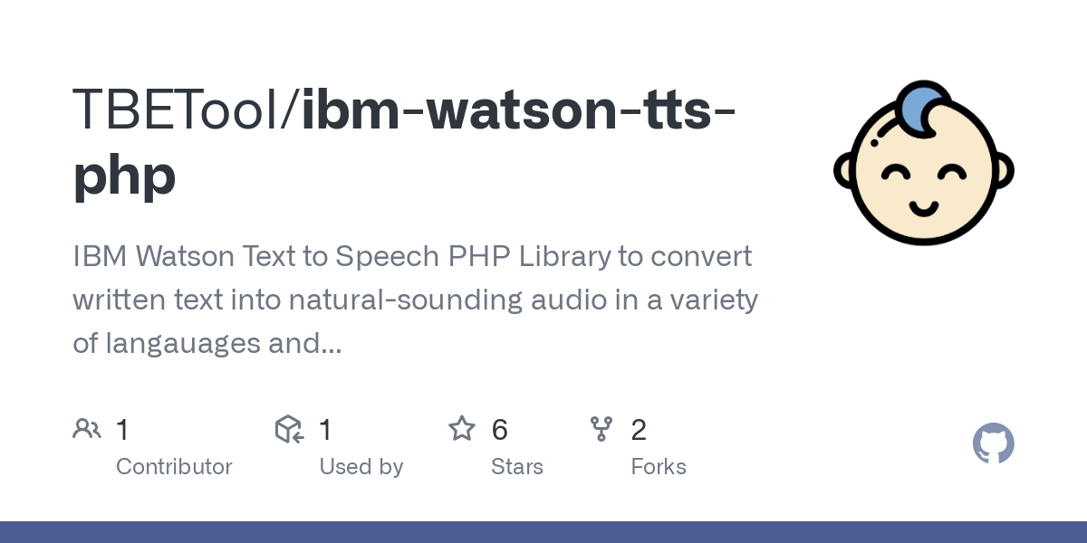 ibm watson tts php