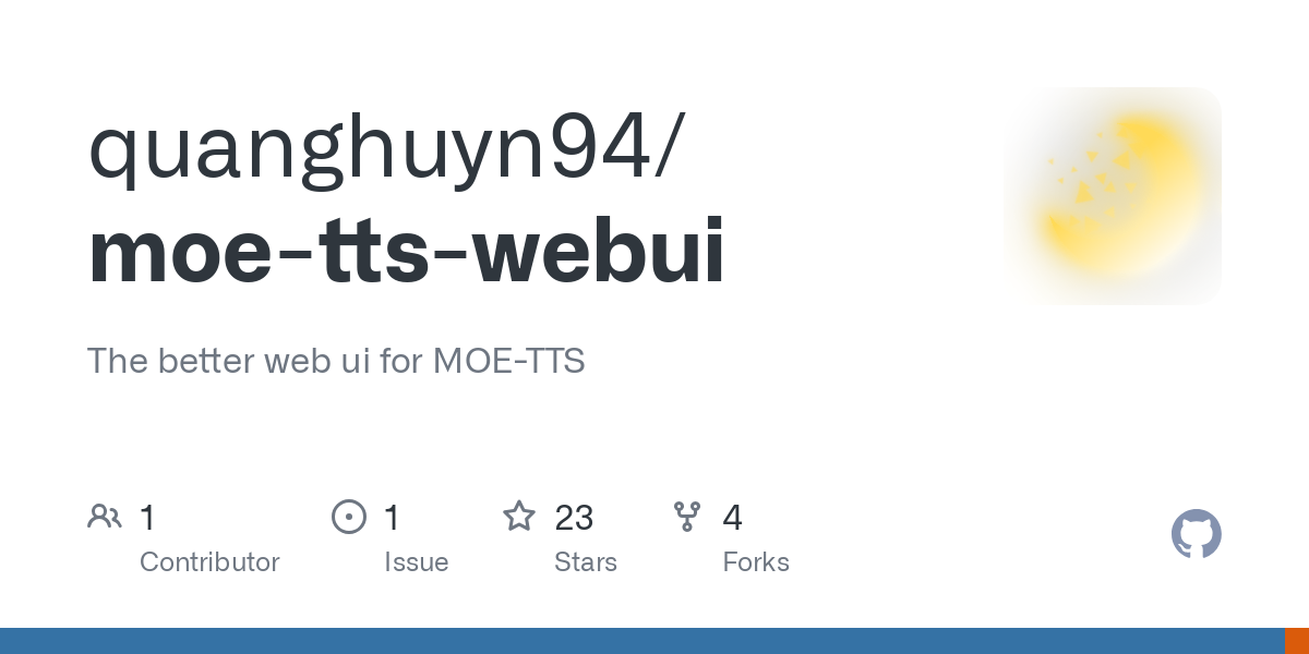 moe tts webui