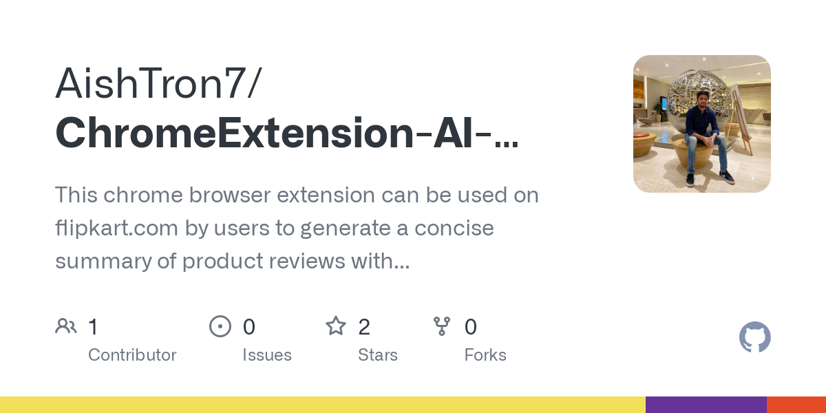 ChromeExtension AI review summary