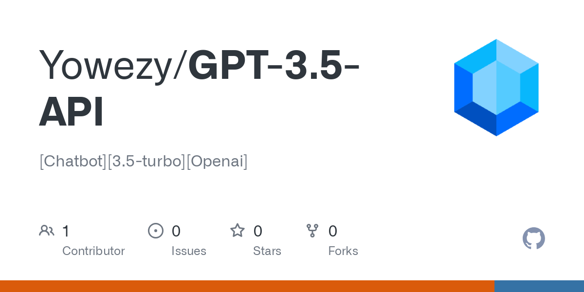 GPT 3.5 API