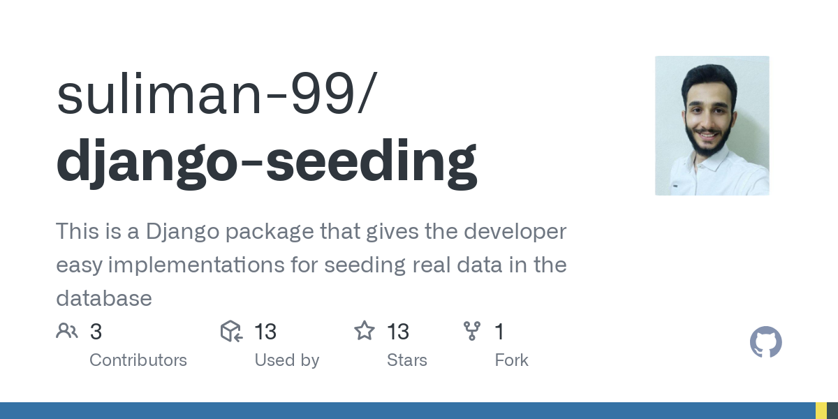 django seeding