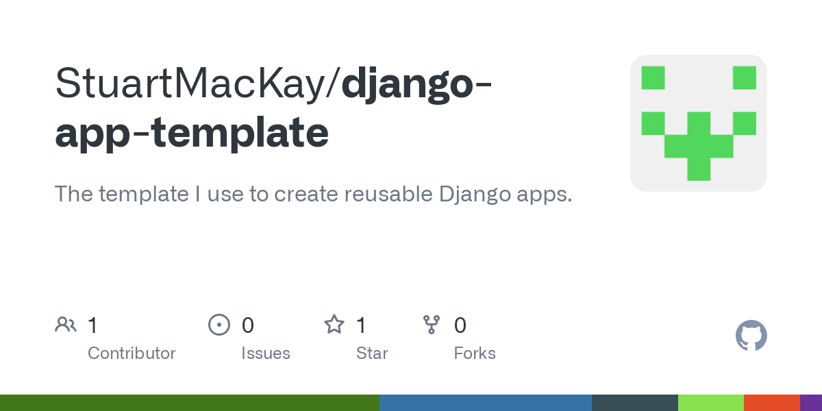 django app template
